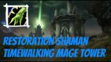 Restoration Shaman | Timewalking Mage Tower | Shadowlands