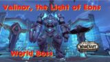 Valinor, the Light of Eons World Boss Shadowlands WOW