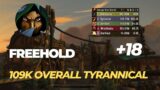 Freehold +18 subtlety rogue Tyrannical Incorporeal, WoW Dragonflight Season 2 week 3