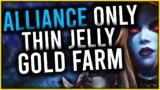 Make Thousands Farming Thin Jelly! | ALLIANCE ONLY | WoW Shadowlands 9.1.5 Gold Making Guide
