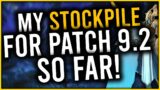WoW Shadowlands 9.1.5 Gold Making | Tips And Tricks | My 9.2 Stockpile So Far!