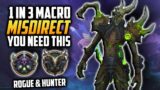 Easy 1 in 3 Tricks/Misdirect Macro For Rogues and Hunters – Shadowlands Guide 9.1- Warcraft