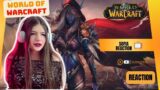 Girl's reaction | World of Warcraft Shadowlands Cinematic Trailer