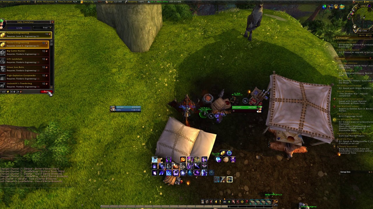 How to level up Pandaria Engineering the fastest way for Sky Golem and