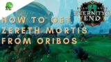 Shadowlands How to get Zereth Mortis from Oribos