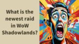 What is the newest raid in WoW Shadowlands?
