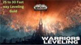 Fast Leveling 24 to 31 Level Quests and Guide World of Warcraft Shadowlands