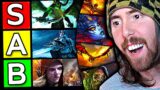 Asmongold Ranks ALL World of Warcraft Bosses | Tier List