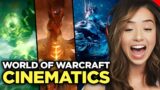 Pokimane reacts to ALL World of Warcraft Cinematics