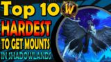 Top 10 Hardest To Get Mounts In Shadowlands