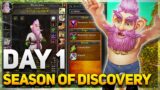 DAY 1 of Season of Discovery! This is AWESOME! | World of Warcraft Classic – SoD | Ep.1