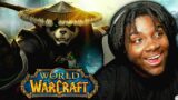 Final Fantasy 14 Fan PLAYS World of Warcraft For The FIRST TIME! (Part1)