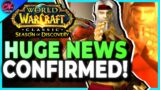 IT'S OFFICIAL! Class Changes, Metamorphosis Redesign, Raid Logs & More! | WoW Season Of Discovery