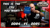 Intel i5 12600K – World of Warcraft Benchmarks + DDR4 Vs DDR5