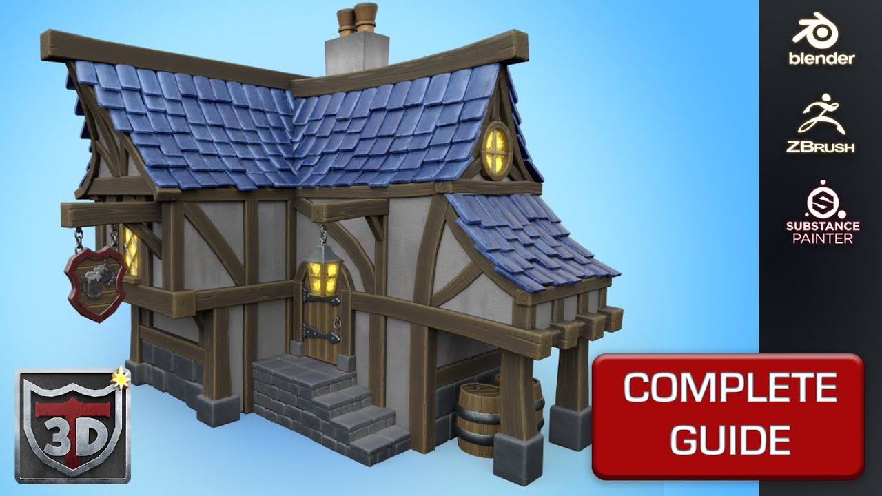 My Take on a World Of Warcraft 3D Model | Blender | Zbrush | Substance ...