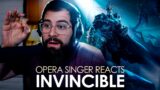 Opera Singer Reacts: Invincible // world of Warcraft OST