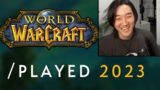 Savix Reacts To /played 2023 World Of Warcraft