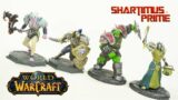 World of Warcraft Common Human, Elf, Orc, and Warlock 1:12 Scale McFarlane Toys Figure Statue Review