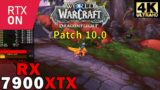 World of Warcraft Dragonflight 4K Ray Tracing | RX 7900 XTX | Ryzen 7 5800X3D | Maximum Settings
