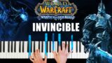 World of Warcraft – Invincible – Piano Cover & Tutorial