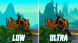 World of Warcraft Low vs Ultra – Graphics Comparison