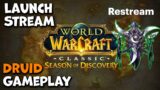 World of Warcraft Season of Discovery Day 1 Druid!
