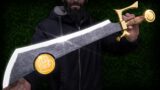 Ashbringer: the World of Warcraft Holy sword CHOPS! in real life