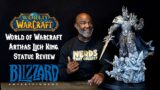 Blizzard World of Warcraft Arthas Lich King Menethil Statue Review