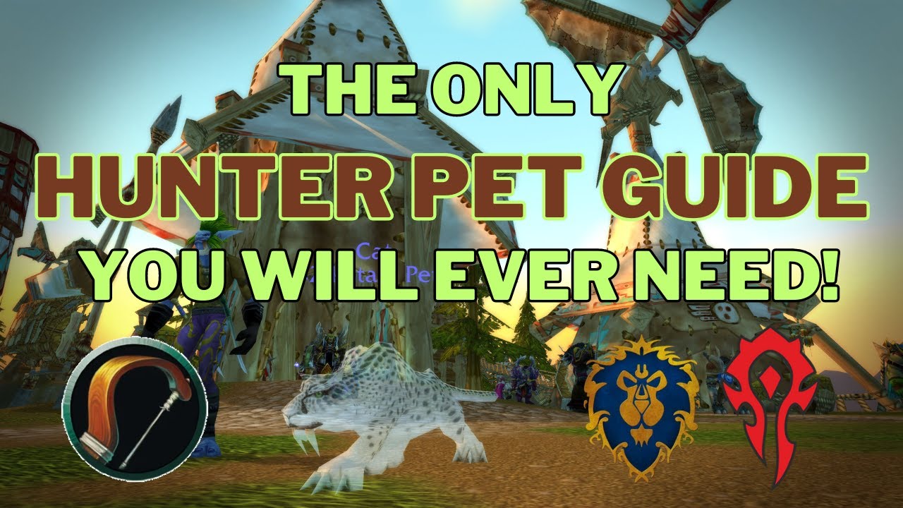 Hunter Pet Guide For World Of Warcraft Classic Season Of Discovery World of Warcraft videos