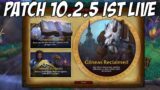 PATCH 10.2.5 IST LIVE! Die wichtigsten Neuerungen des Updates von World of Warcraft: Dragonflight