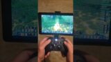 Playing World of Warcraft on a Tablet and Controller!!