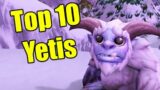 Pointless Top 10: Yetis in World of Warcraft