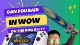 ROG ALLY RAIDING in World of Warcraft – IS IT POSSIBLE? @rog #asus #worldofwarcraft #ally