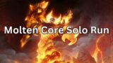 Unleashing the Lone Hero: Molten Core Solo Run in World of Warcraft