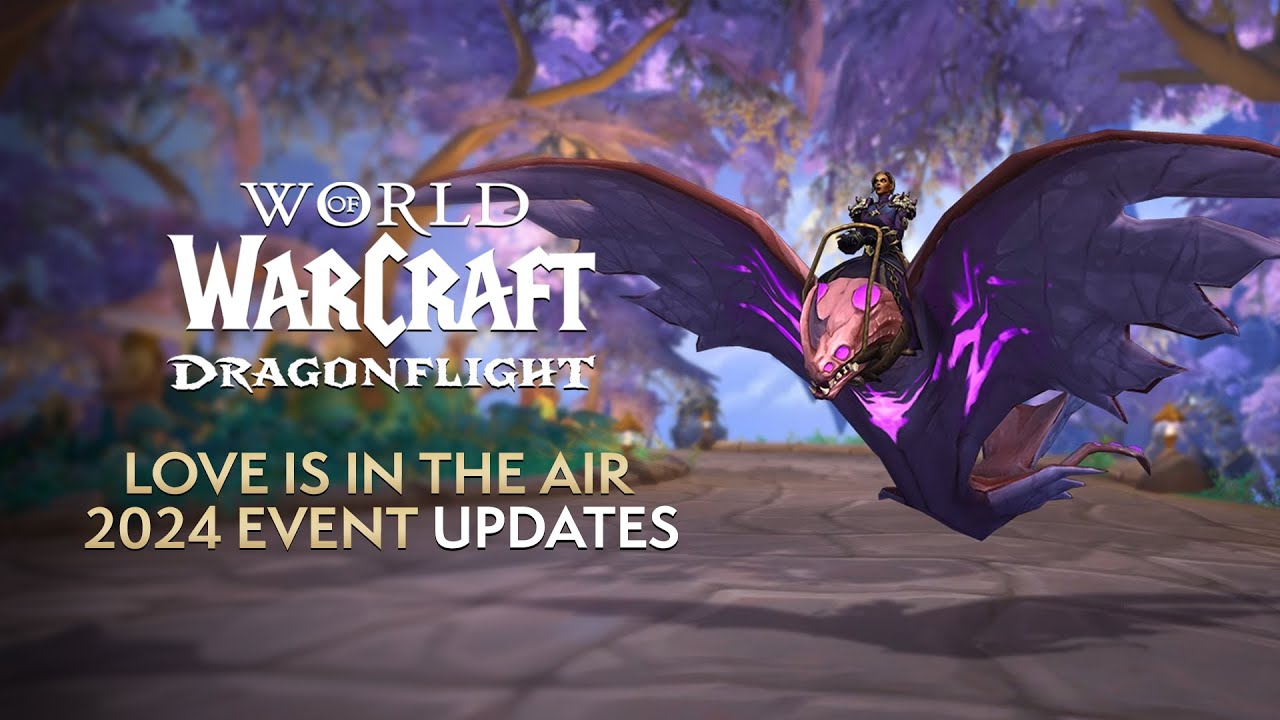 Love is in the Air 2024 UPDATES! New Mount, Quests, Transmogs, Dragon