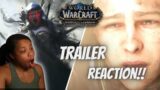 MOVIE MATERIAL!!! BATTLE FOR AZEROTH REACTION | World of Warcraft