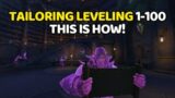 Tailoring Leveling Guide 1-100 | World of Warcraft Dragonflight Guide