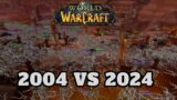 World of Warcraft 2005 vs 2024