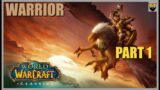 World of Warcraft CLASSIC ERA, CLASSIC – The MOST VANILLA Stream – Warrior Part 1 – Chill Gameplay