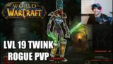 INSANE Level 19 Rogue TWINK PvP | World of Warcraft