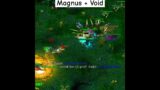 Magnus + Void COMBO #shorts #dreedwodota #game #respect #top #wodota #warcraft #reaction