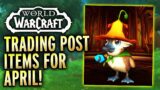 NEW Trading Post Items For April! World of Warcraft Dragonflight