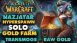 Nazjatar Transmog and Raw Gold Dragaonflight World of Warcraft Gold Farm – Solo Hyperspawn BFA Farm