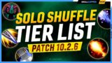 UPDATED SOLO SHUFFLE TIER LIST for PATCH 10.2.6 – DRAGONFLIGHT SEASON 3