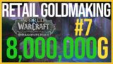 WE'RE SO CLOSE TO GOLD CAP #7 | World of Warcraft Retail Gold Making