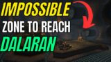 World Of Warcraft: Getting into the IMPOSSIBLE zone under Dalaran!