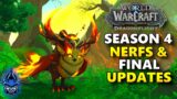 Blizzards Final Round of UPDATES As Season 3 Closes & Season 4 Begins! World of Warcraft NEWS