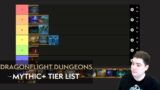 Dragonflight Dungeons Mythic+ Tier List | 24 World of Warcraft Dungeons