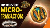 History of Microtransactions in World of Warcraft