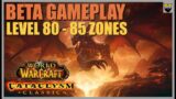 Let's Play World of Warcraft – CATACLYSM CLASSIC BETA – Horde 80 to 85 Zones – Chill Gameplay